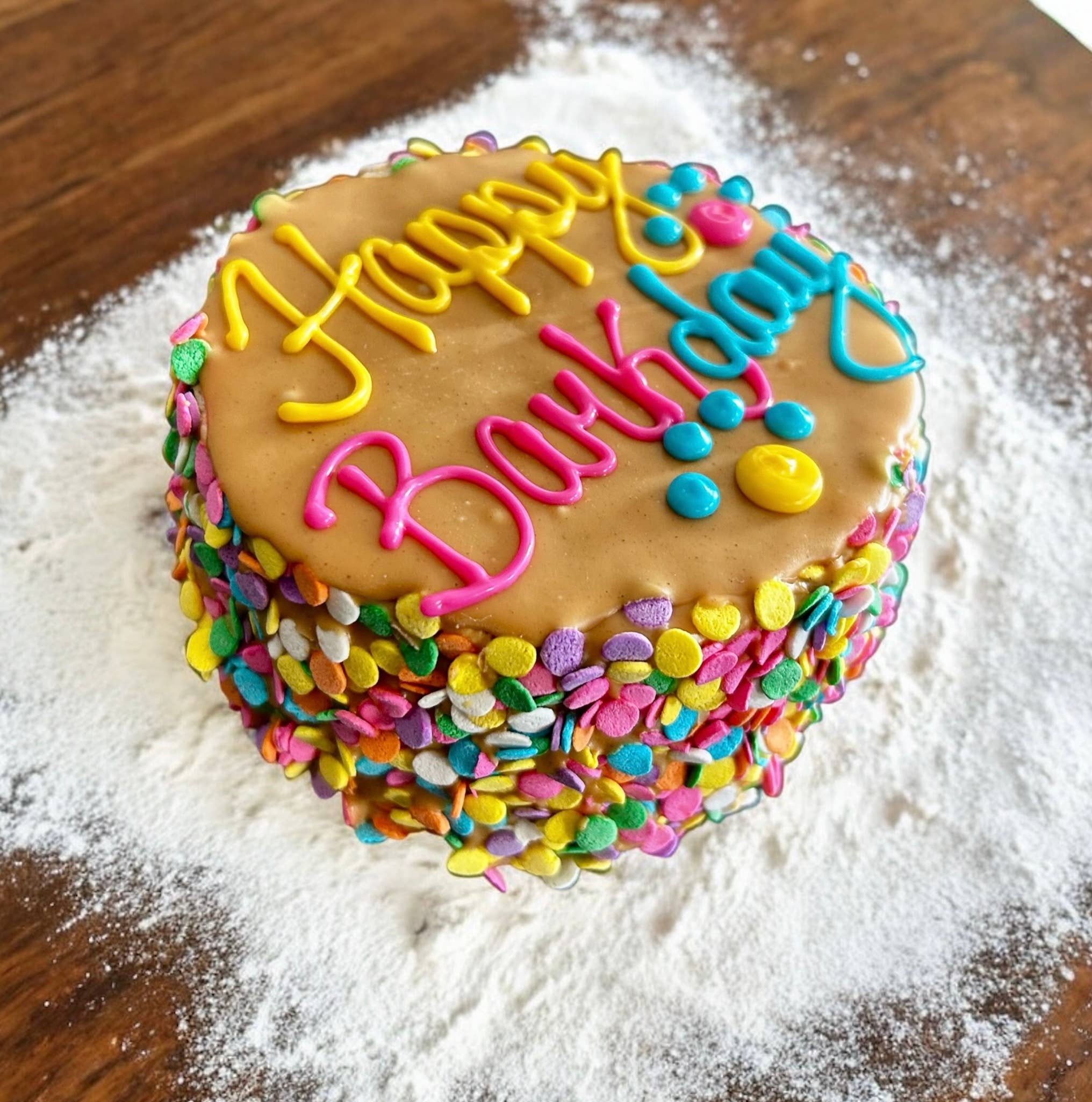 YumYum4DOGS - Vente Friandises – chien - Gâteau Friandise pour Chien PB Confetti3