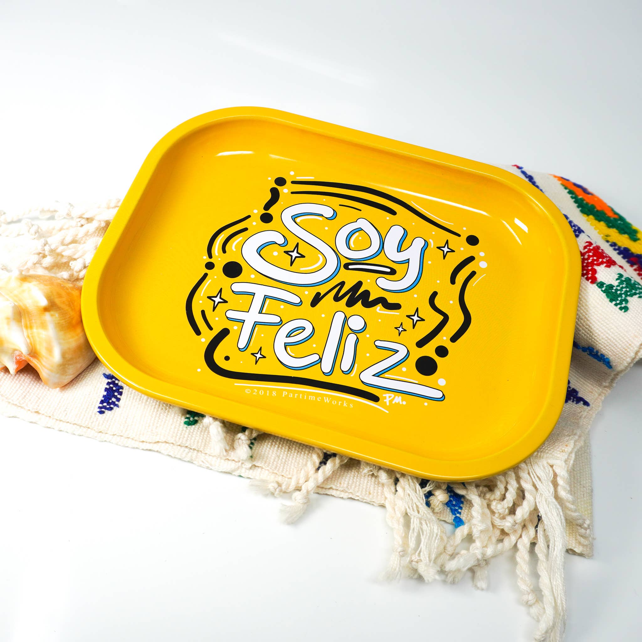 PARTIMEWORKS - Wholesale Decorative Tray - Soy Feliz Novelty Tray13
