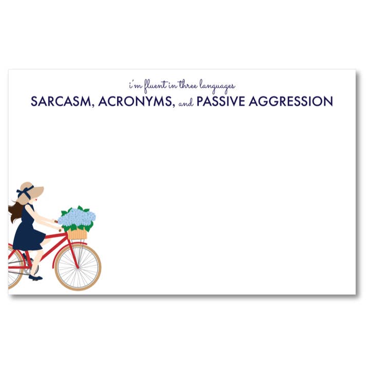 SARKASMUS, AKRONYME + PASSIV-AGGRESSIONS-SLAB-PAD | FÜR DAS MILITÄR GEMACHT für den Großhandel von B. ROWE & CO.