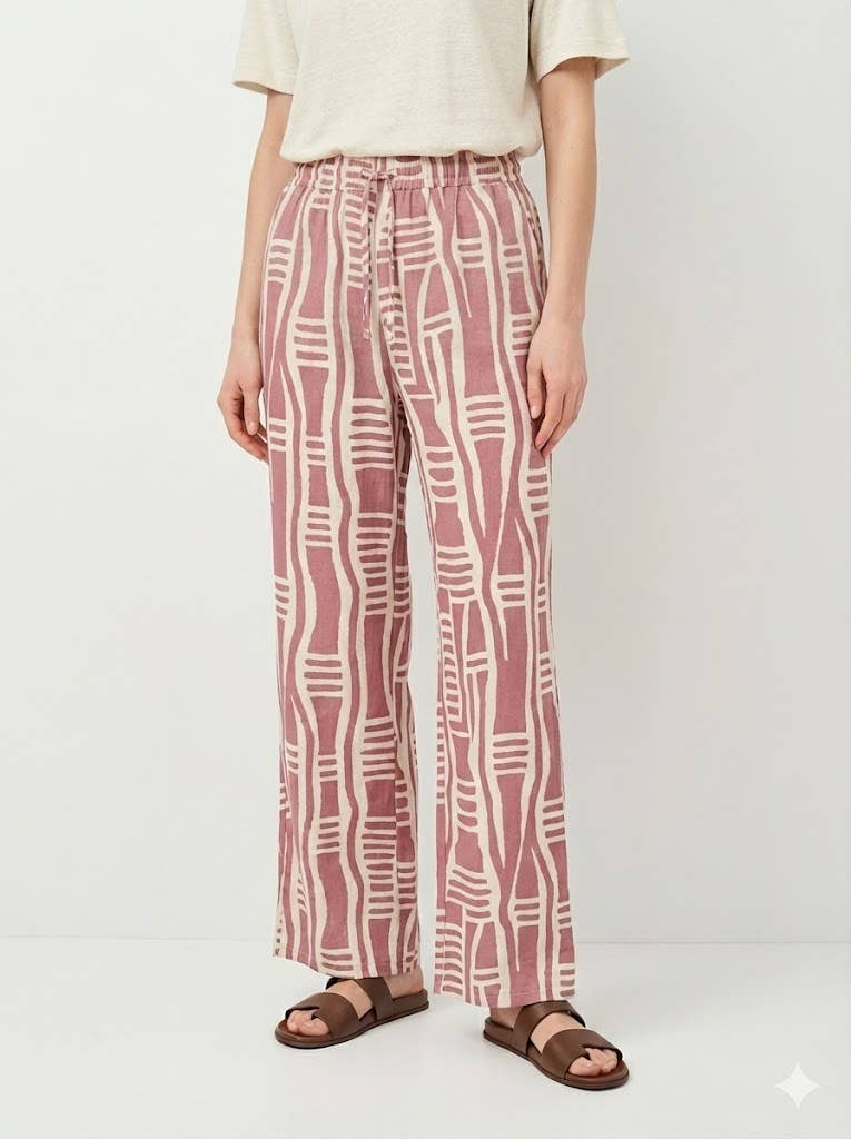 Mimi & Gogo – Großhandel Hose – Damen – Bedruckte Hose im New Art Stil @5357_PaNewArt5