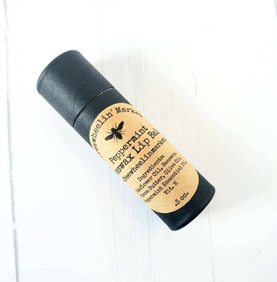 Freewheelin' Market - Wholesale Lip Balm - Beeswax Lip Balm in Eco-Friendly Tube - Choose Your Flavor4