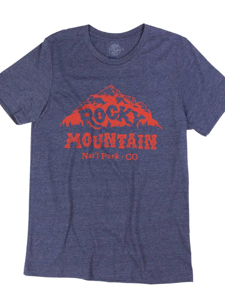 T-shirt voor het Rocky Mountain National Park voor wholesale door HomeTown Riot