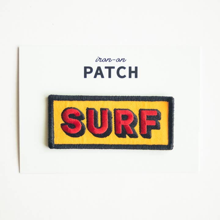 Union Made - Wholesale Patch - SURF Embroidered Iron on Patch4