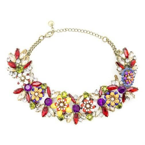 Collar Statice tintado azul para venta al por mayor de SWEET MATITOS