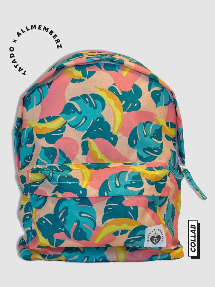 Mini zaino per bambini Tatado x Allmemberz - tropicale per la vendita all'ingrosso da parte di ALLMEMBERZ