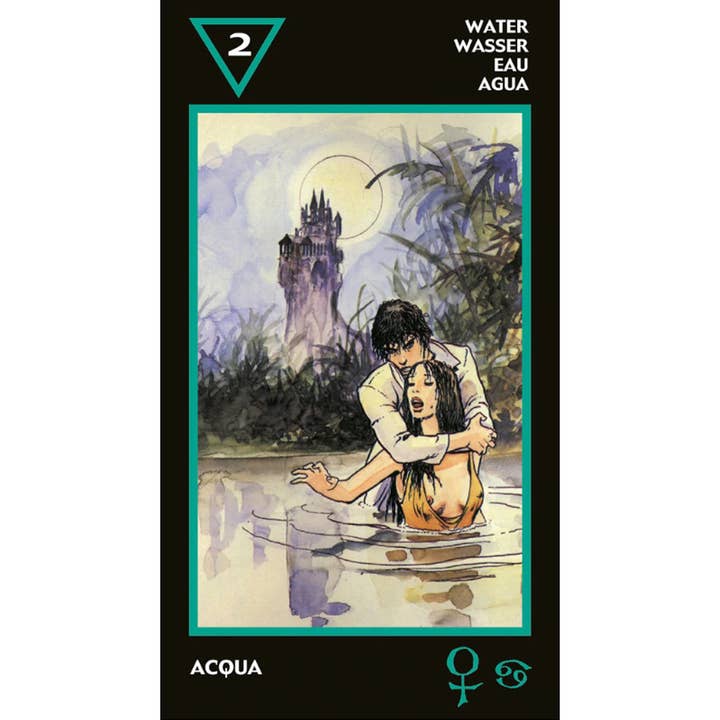 Cardshouse - Wholesale Tarot Cards - Manara Erotic Mini Tarot Cards Lo Scarabeo