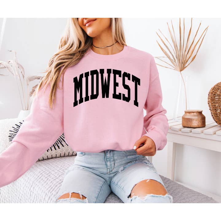 Moxie Brands - Wholesale Graphic Sweatshirt - Women's - Midwest Crewneck3