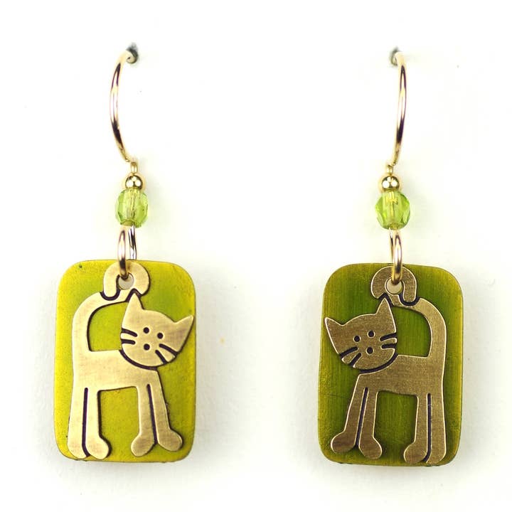 Medium Cat On Rectangle for wholesale by Beautiful Medusa