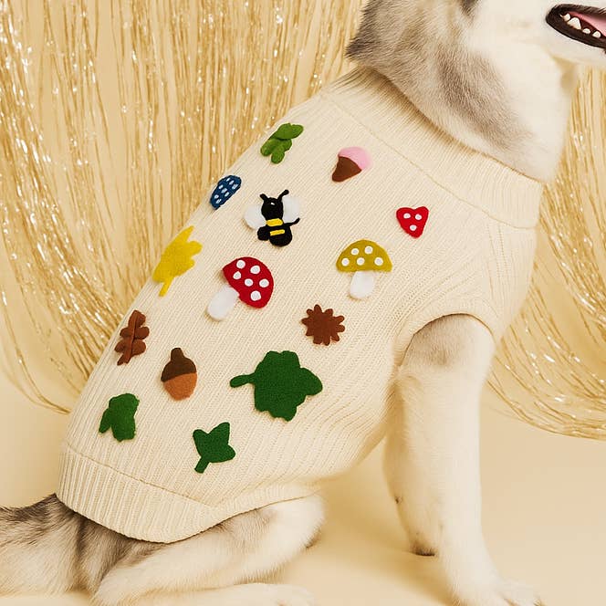 Original Herbstblätter 3D Icon Pullover für den Großhandel von Found My Animal