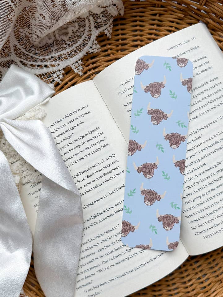 Highland Cows Bookmark for wholesale by gigiandbo