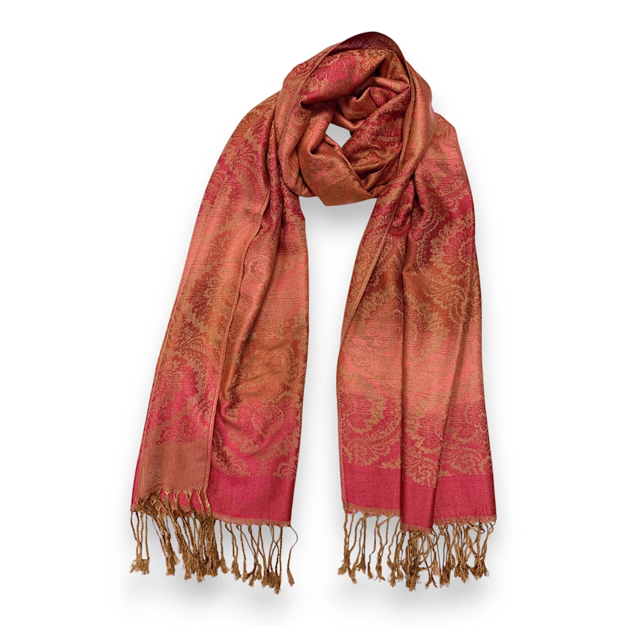 Lili Scarves (US Duty Free) - Vendita all'ingrosso Sciarpa - Donna - Sciarpa Pashmina Stampata Ombre2