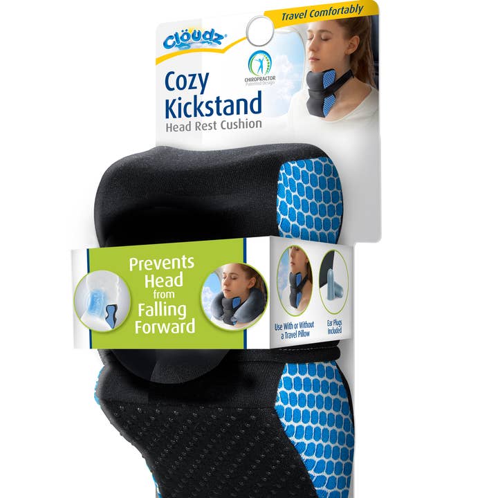 Cloudz - Wholesale Travel Pillow - Cloudz Travel Cozy Chin Support & Headrest Cushion2