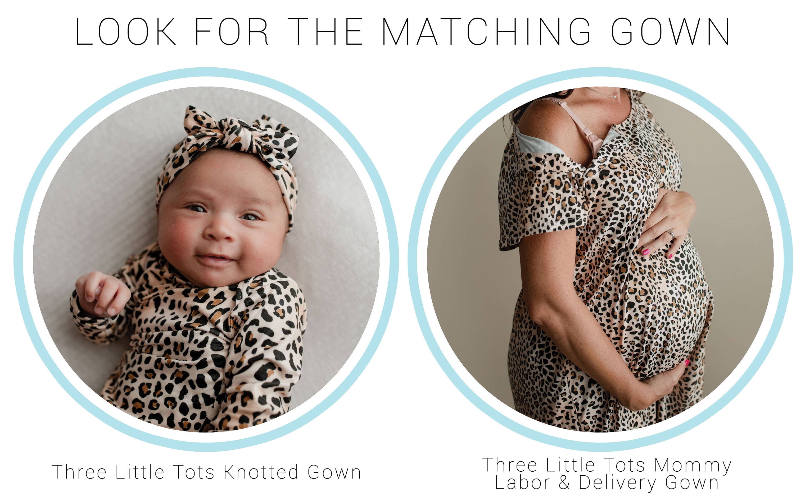 Three Little Tots - Wholesale Babygown - Baby - Leopard Knotted Gown23