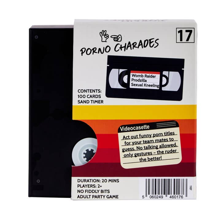 Clarendon Games Ltd - Wholesale Card Game - Porno Charades Card Game