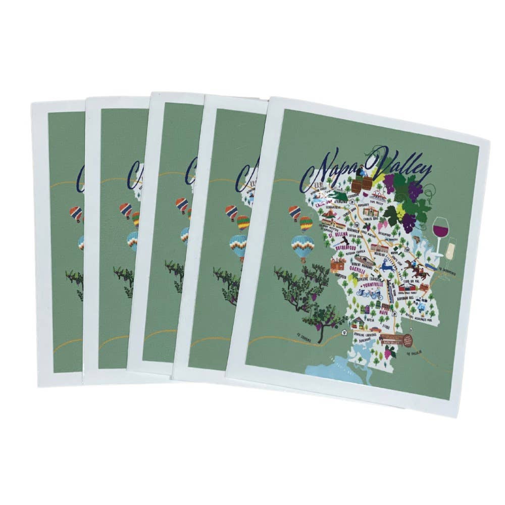 Galleyware - Wholesale Sticker - Napa Valley Decal1