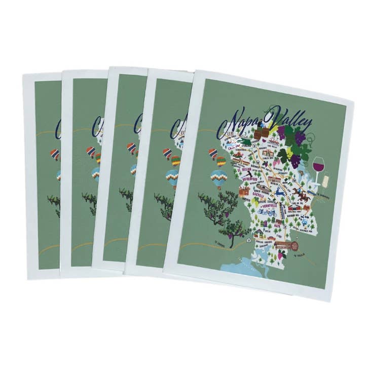 Galleyware - Wholesale Sticker - Napa Valley Decal1