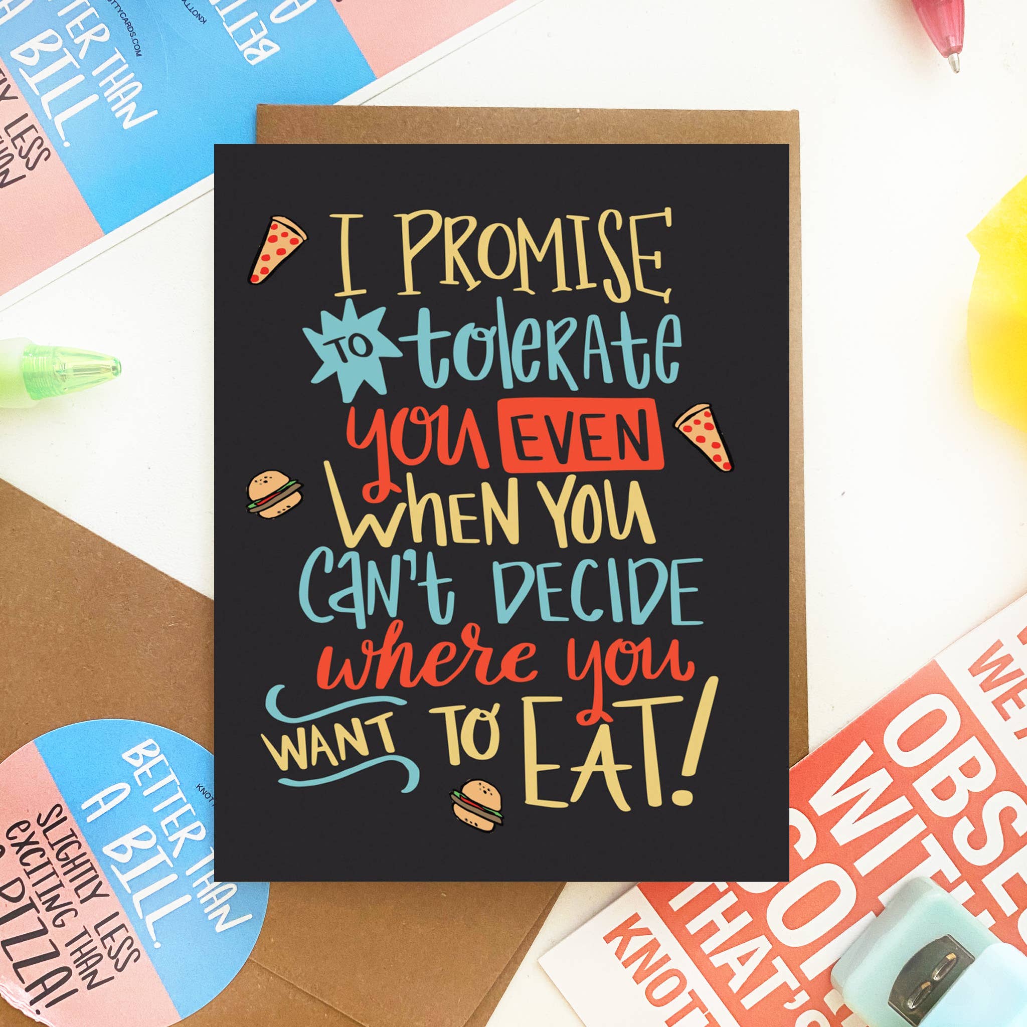 Knotty Cards - Wholesale Love Card - Tolerate1