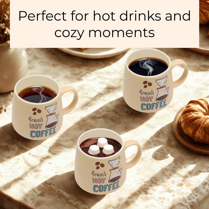 Vin Fresco - Wholesale Coffee Mug - Vin Fresco 12 oz Ceramic Coffee Mug5