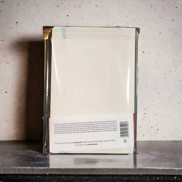 URBAN.ITY SRL - Wholesale Notebook - Banksy A5 Soft-Touch Notebook - Girl with Red Balloon5