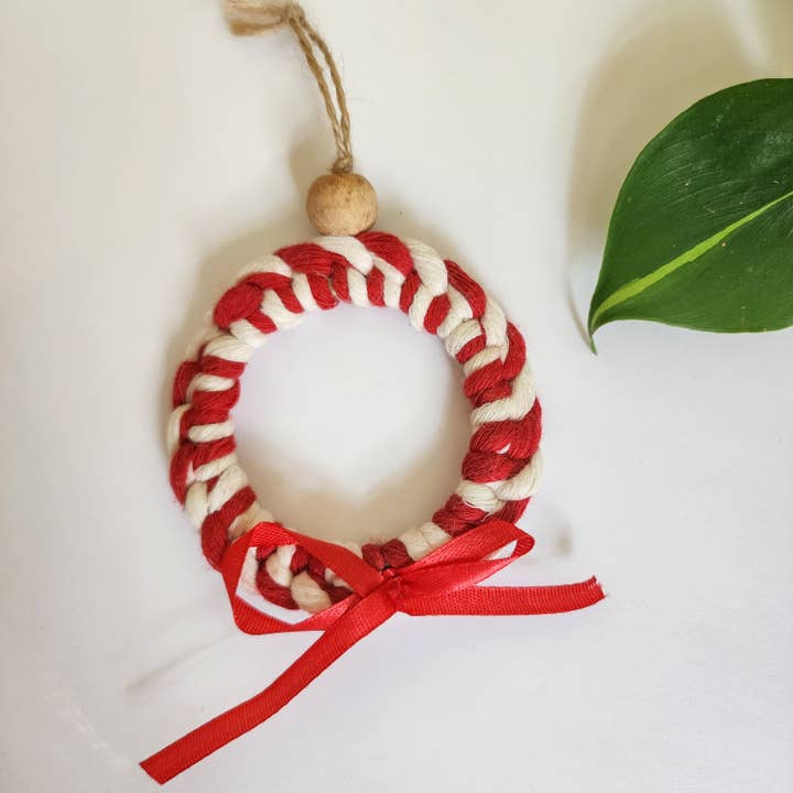 Handmade By Uruba - Vente Objets de décoration - Mini-guirlande de Noël pour décoration d'arbre | Breloques Boho Holiday2
