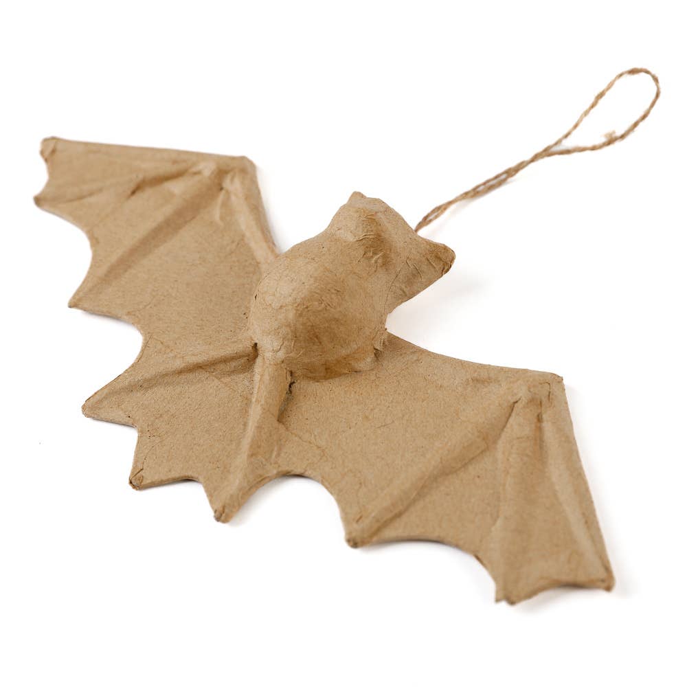 Factory Direct Craft - Vendita all'ingrosso Cartapesta - Pipistrello di Halloween in cartapesta preconfezionato e non finito - 21,5 cm x 10 cm6