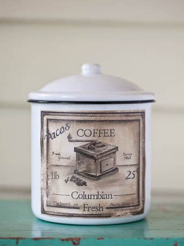 Fondant de cire de soja en émail - Vanille chaude pour la vente par BeanTowne & Co.