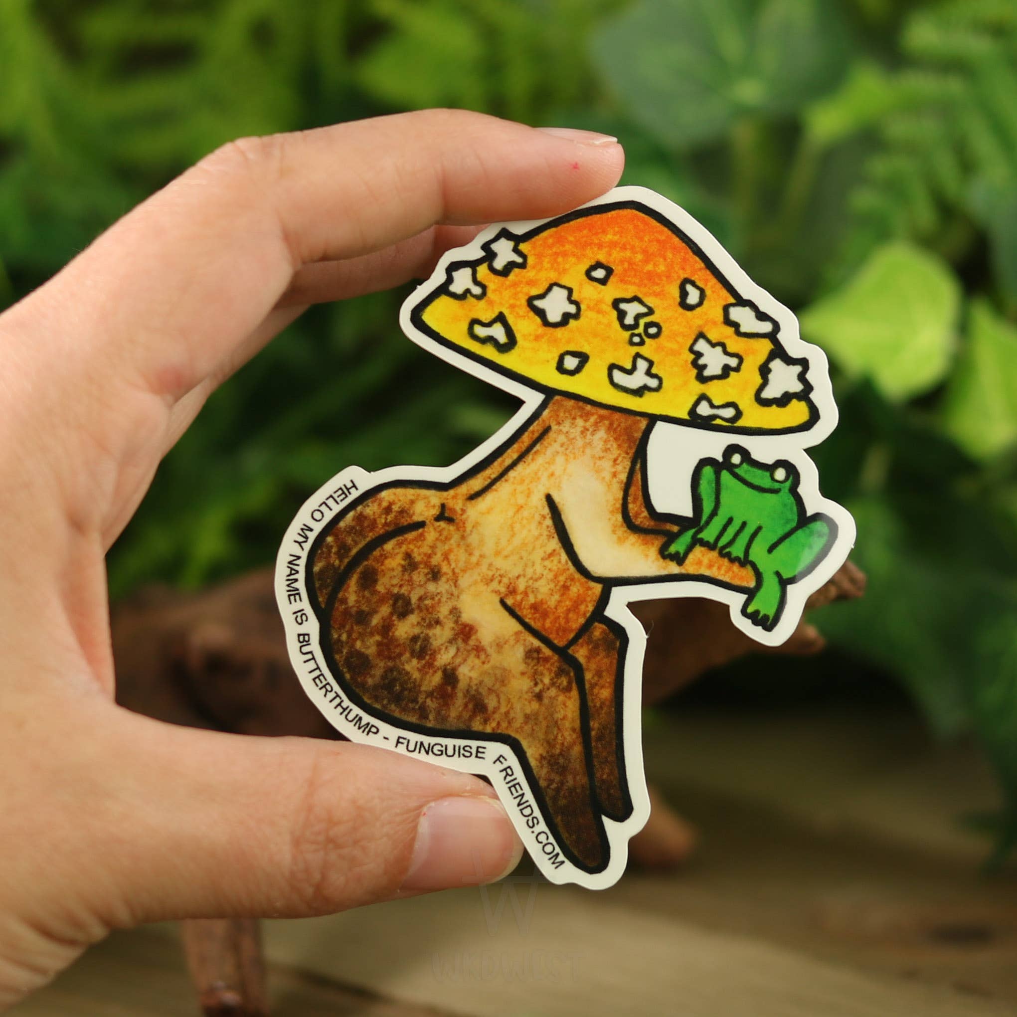 Funguise Friends by WkdWest - Wholesale Sticker - Vinyl Funguise® Sticker - Butterthump3