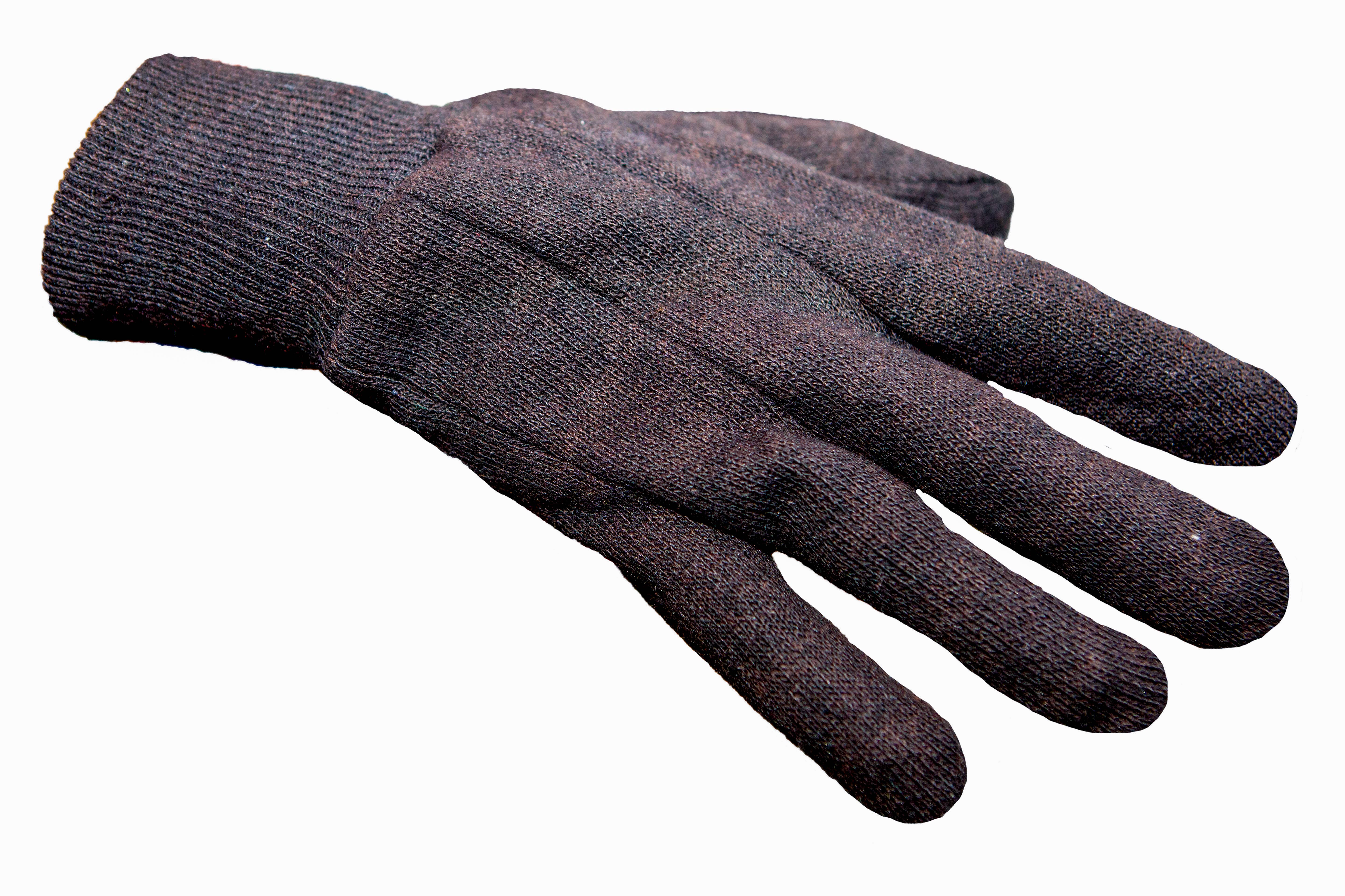 G & F Products - Wholesale Gloves - Unisex - Heavy Weight 9OZ. Brown Jersey Work Gloves, 12 pairs11