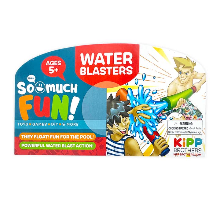 Novelty Brands - Wholesale Beach/Pool Toy - Kids & Baby - Water Blaster Pool Toy - 12 Pieces Per Display
