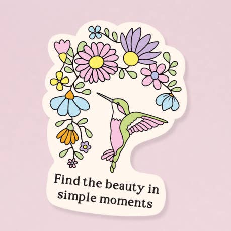 Simple Moments Sticker for wholesale by Sunshine Lane