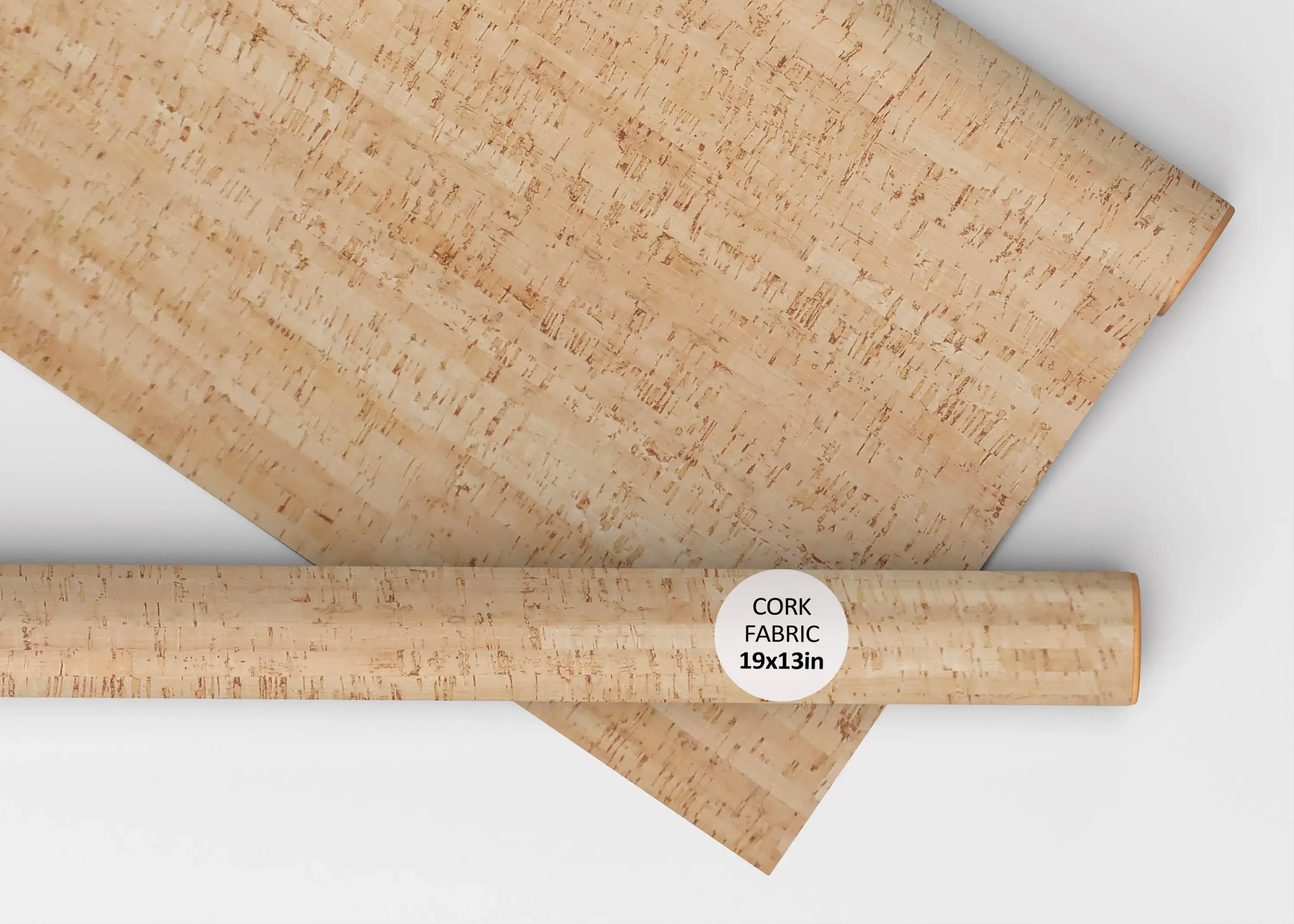 Craft House - Wholesale Craft Supplies - Natural Cork Fabric 19x13in Eco-Friendly0
