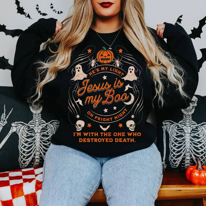 Jesus Is My Boo DTF Heat Transfer for wholesale by Trendy Transfers