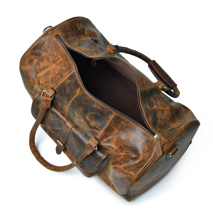 Dotch Leather – Engroshandel Weekendtaske – Mænd – Chino læder taske- Rejsetasker til mænd2