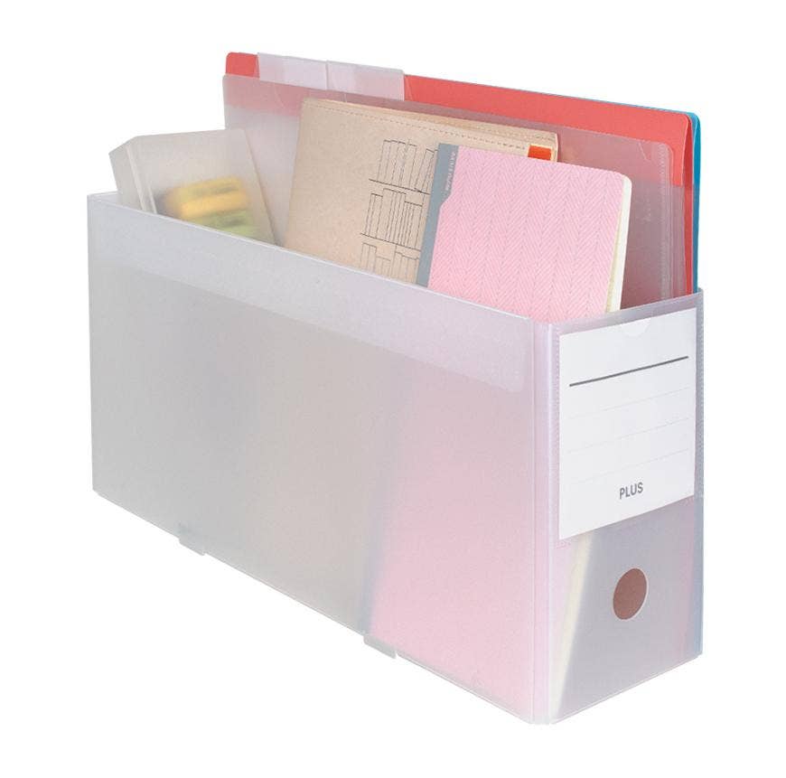 PLUS CORPORATION OF AMERICA - Wholesale Desk Organizer - PLUS Folding Half Height Box File+7