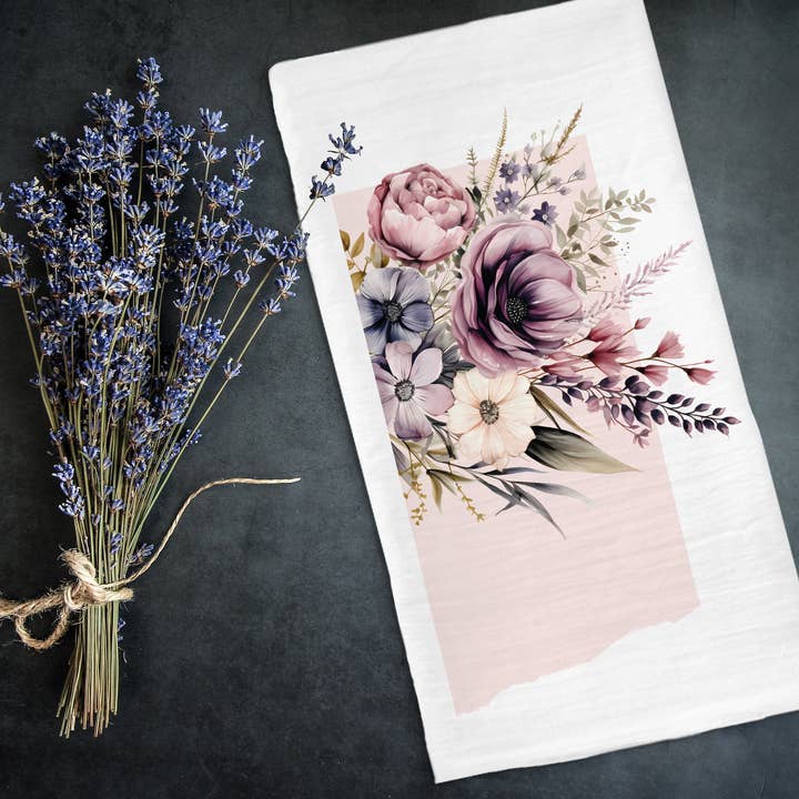 Torchon été Dakota du Nord | Collection Quatre Saisons pour la vente par Paperfinch Design