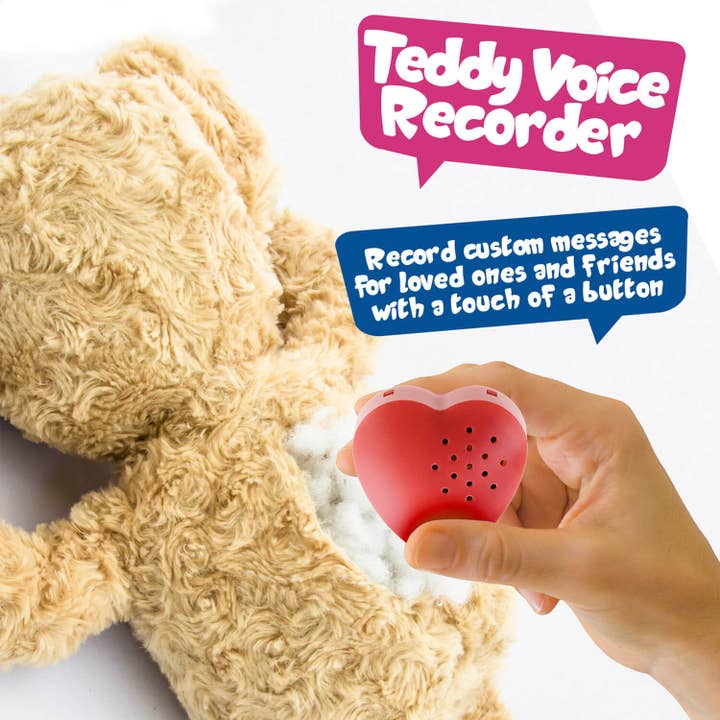 Inventiv - Wholesale Stuffed/Plush Toy - Kids & Baby - Inventiv 30 Second Heart Recorder Module, Voice Recorder