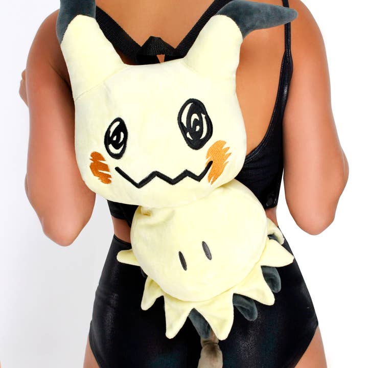 LASR – wholesale Backpack – Women's – Pokemon Mimikyu Plush Backpack