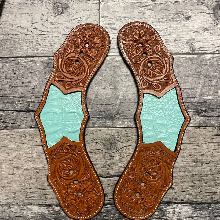 Annie Oakley Dove Wing Spur Straps for wholesale by Schulz Equine