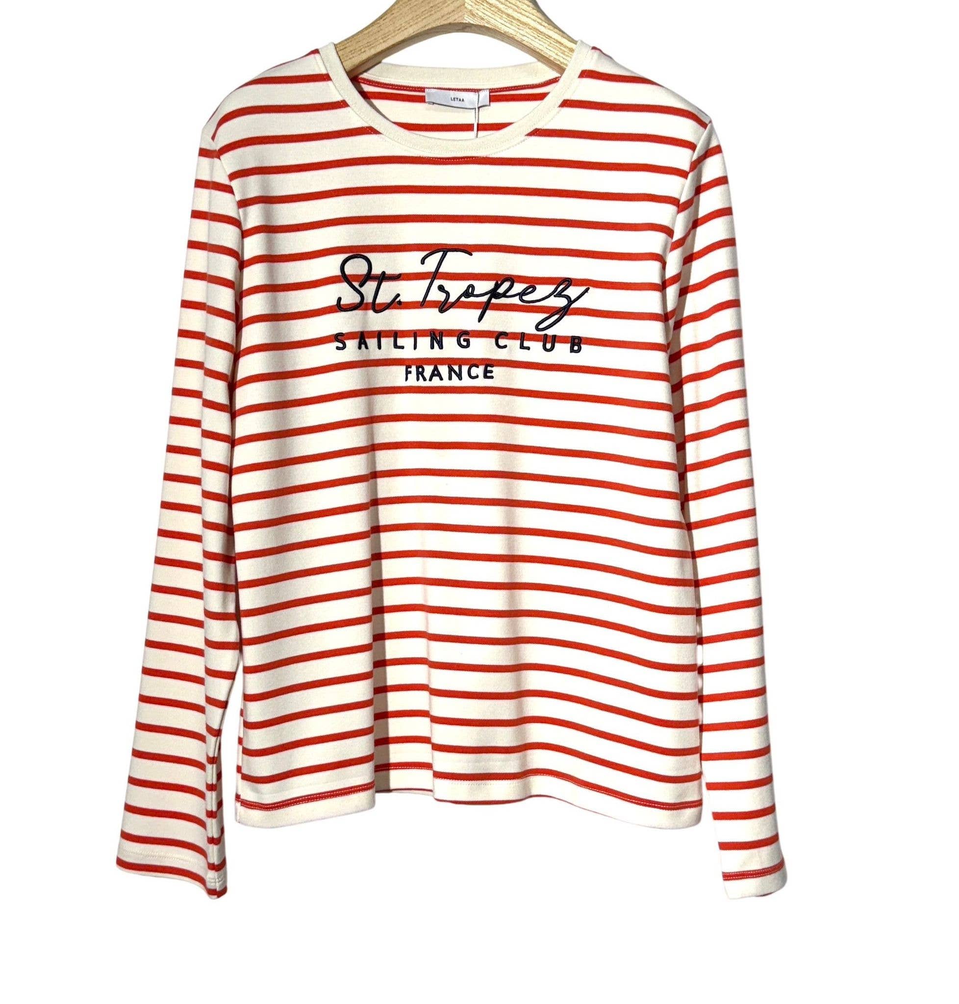 SWEET MAGIC MODA Y COMPLEMENTOS – Engroshandel T-shirt med print - Dame – BASIS T-SHIRT STRIBER5