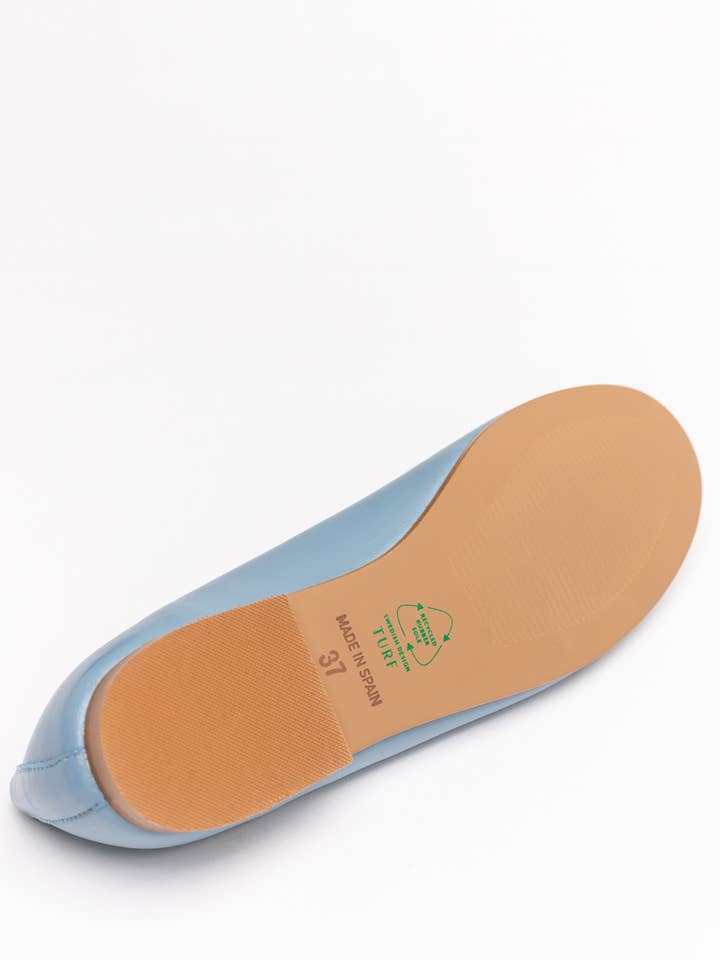 Turf – wholesale Lågskor - Dam – Ballerina Pärla Silver, Veganska Skor För Kvinnor