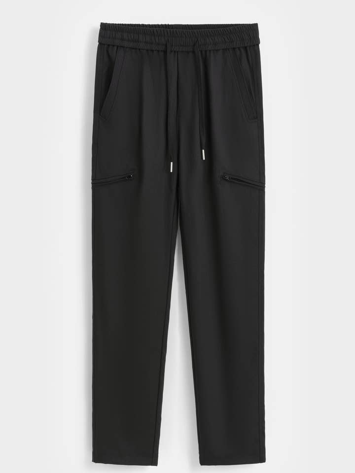 BM2591G-1 Pantalon élégant, coupe droite, taille ajustée. pour la vente par Frilivin