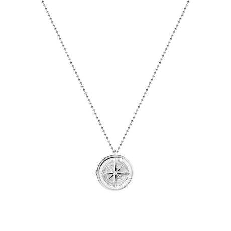 Wind Rose Silver Necklace for wholesale by LOWLITA & U