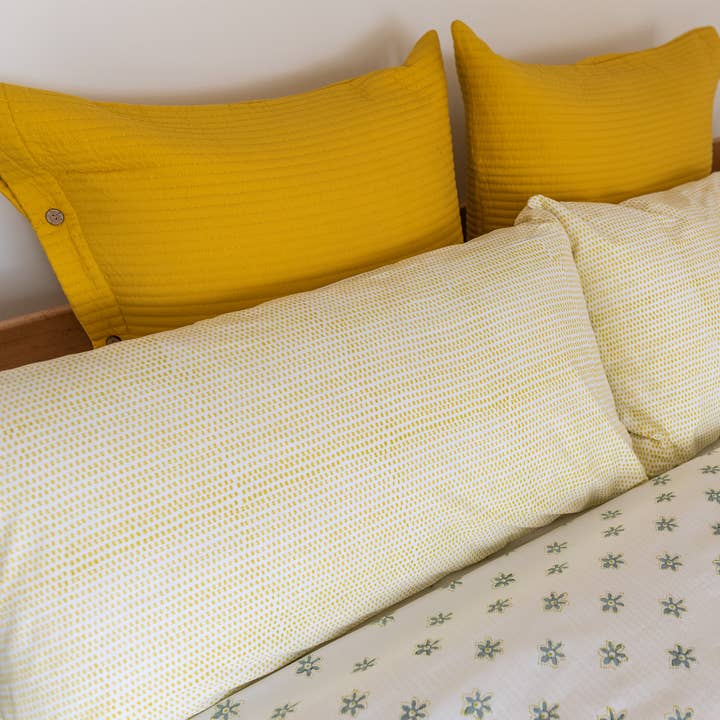 Organic Cotton Voile Sham Set for wholesale by Sister Moons