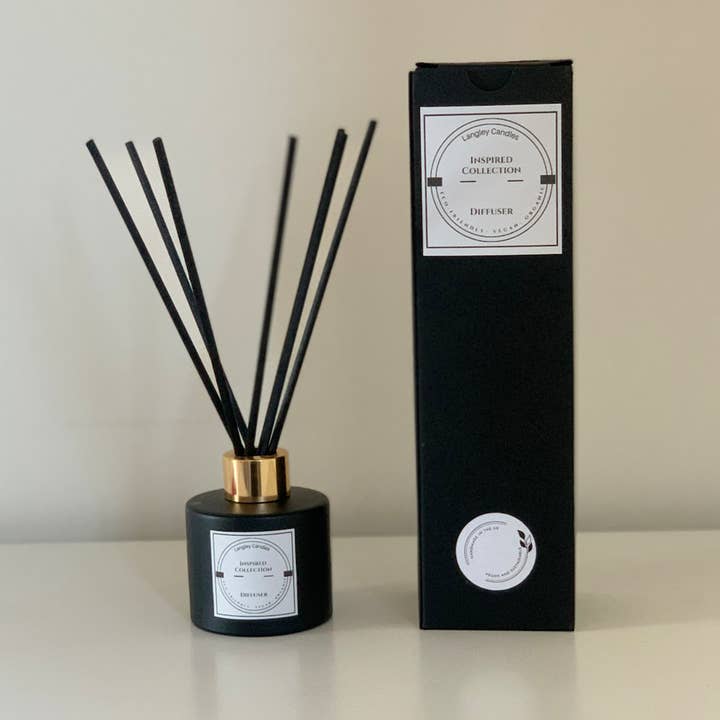 Black Opium Diffuser - Inspired Collection for wholesale by Langley Candles