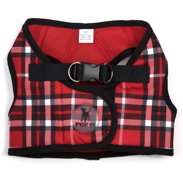 The Worthy Dog - Wholesale Pet Harness - Dog - Plaid Sidekick Harness