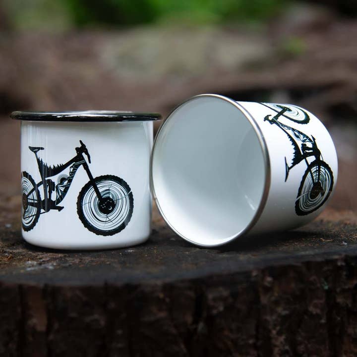 Mountainbike, campingbeker voor wholesale door Mountain Mornings