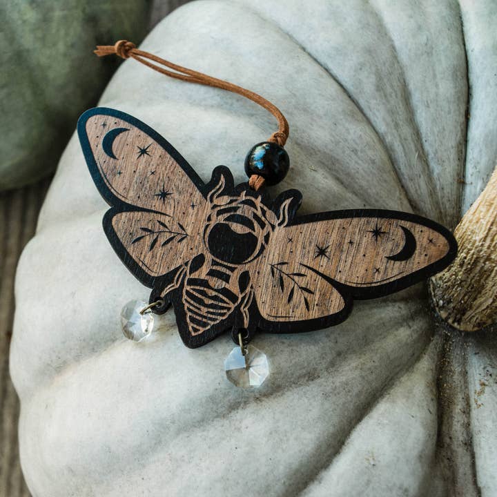 HEX Botanical - Wholesale Ornament - Celestial Cicada Ornament Hanging Mini Suncatcher5