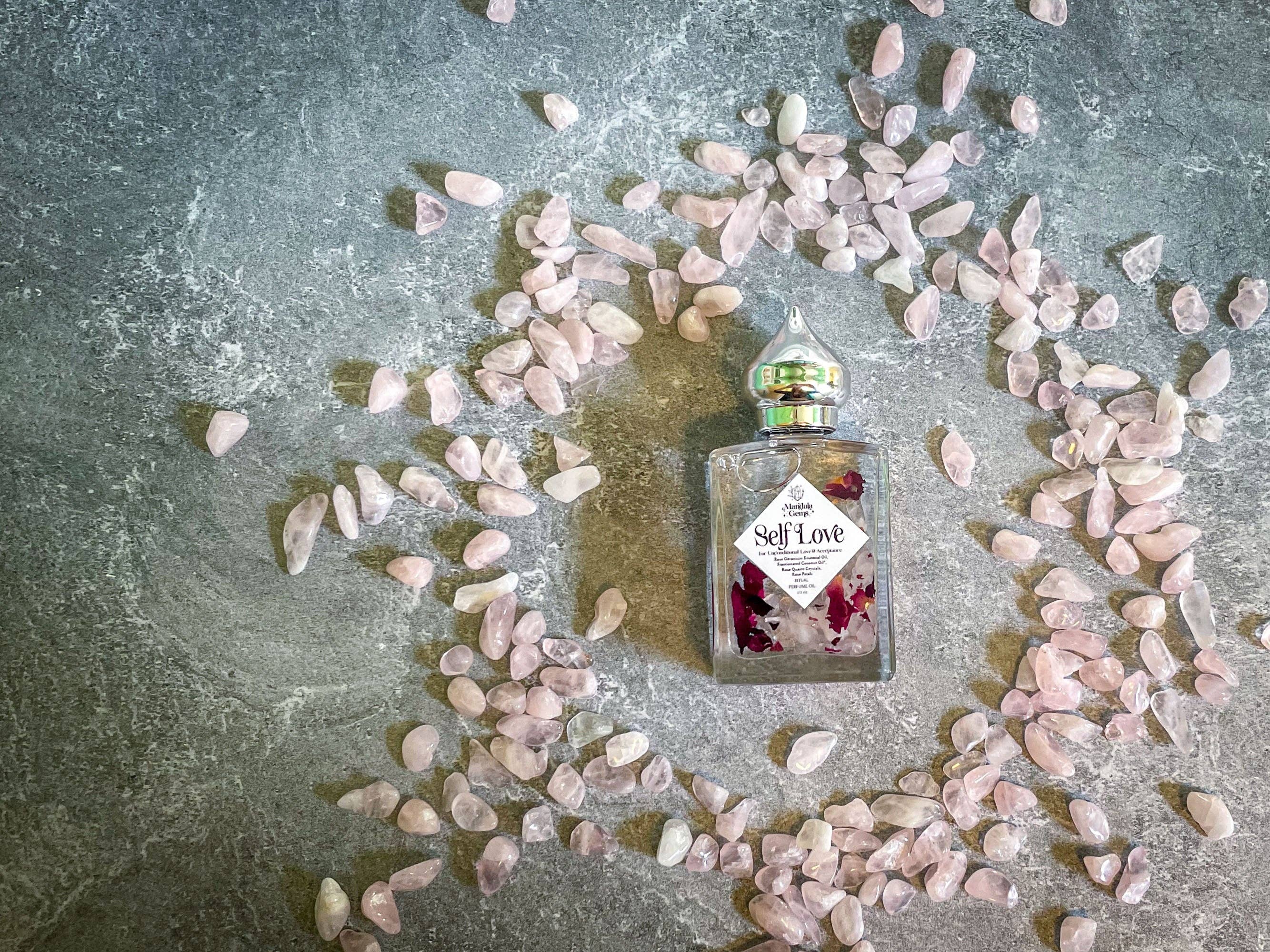 Mandala Gems - Wholesale Fragrance Oil - SELF LOVE Rose Natural Perfume Oil for Valentines Day Gift2