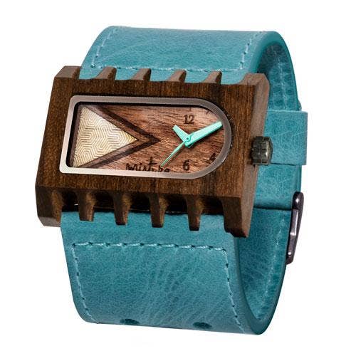 Montre Ferro Turquoise Timber Q pour la vente par Mistura Timepieces