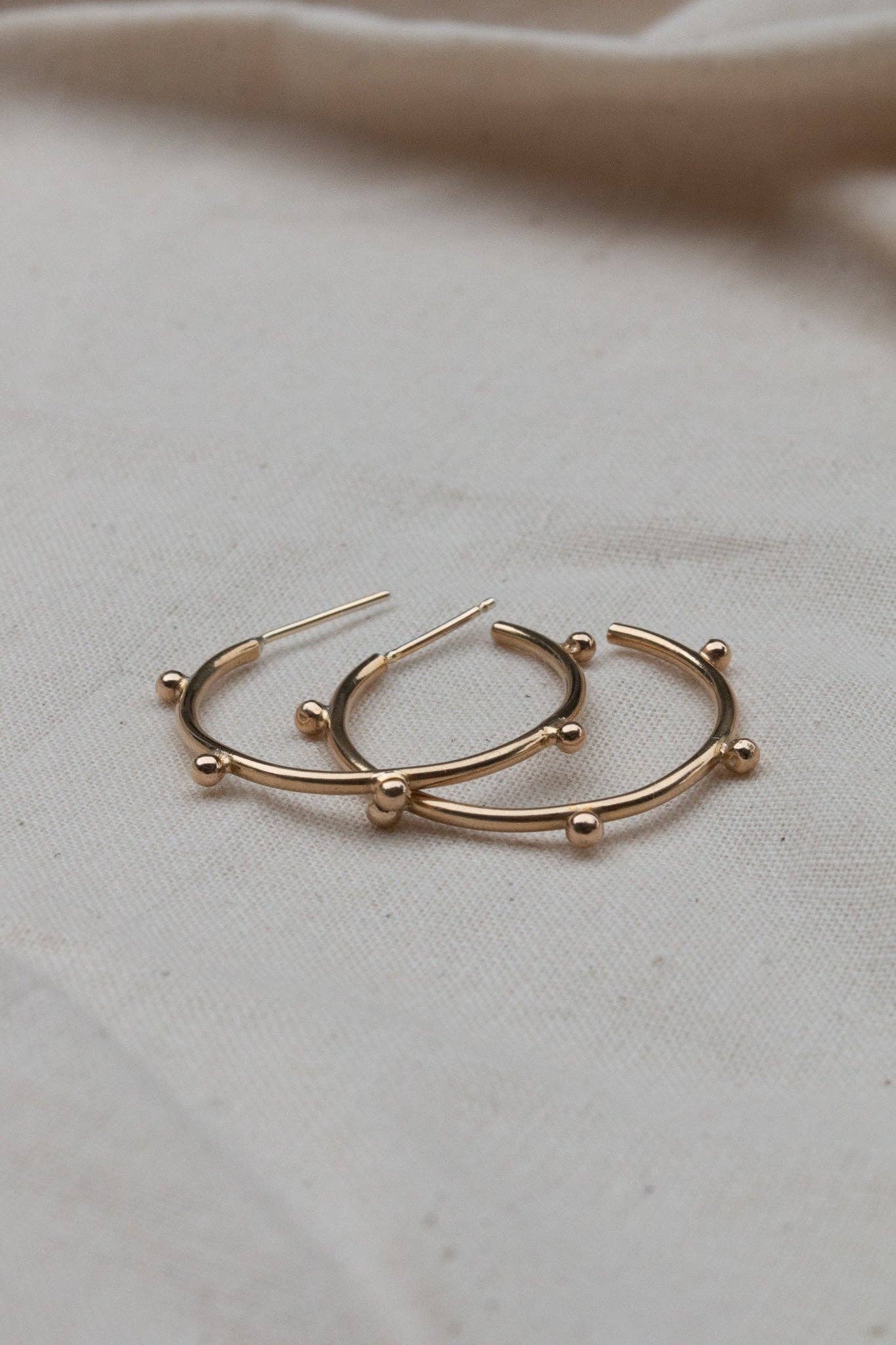 YEWŌ Collective - Wholesale Hoop Earrings - Bentu Hoops (Sm / Lg)5